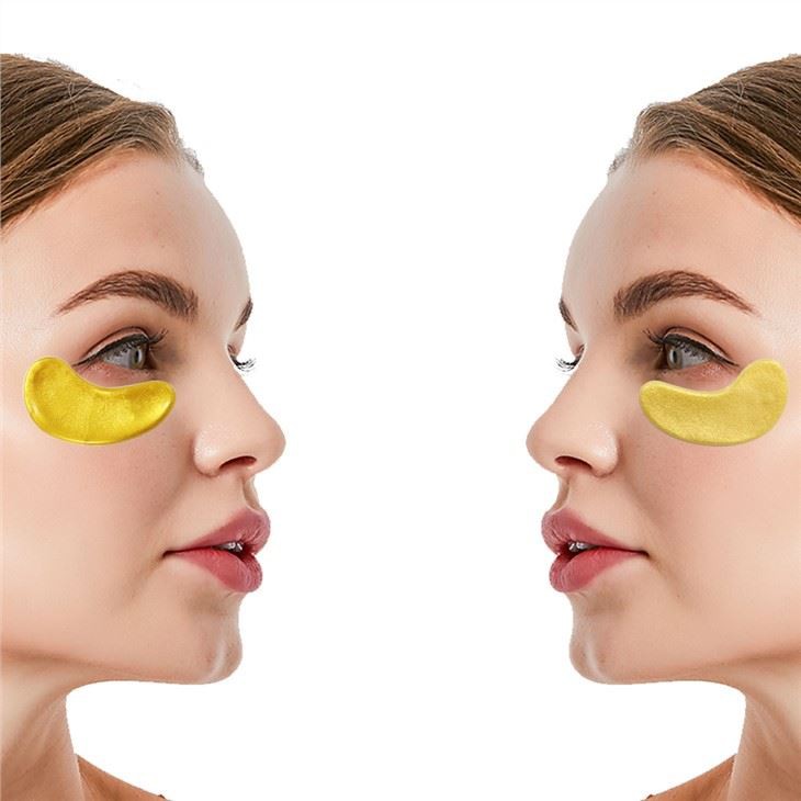 Collagen crystal eye patch