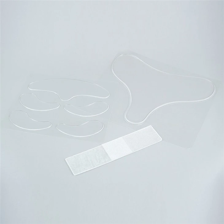 Medical Grade Silicone Wrinkle Patches Reusable - Clinically Tested For Face And Neck